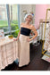 Glam Color Block Maxi