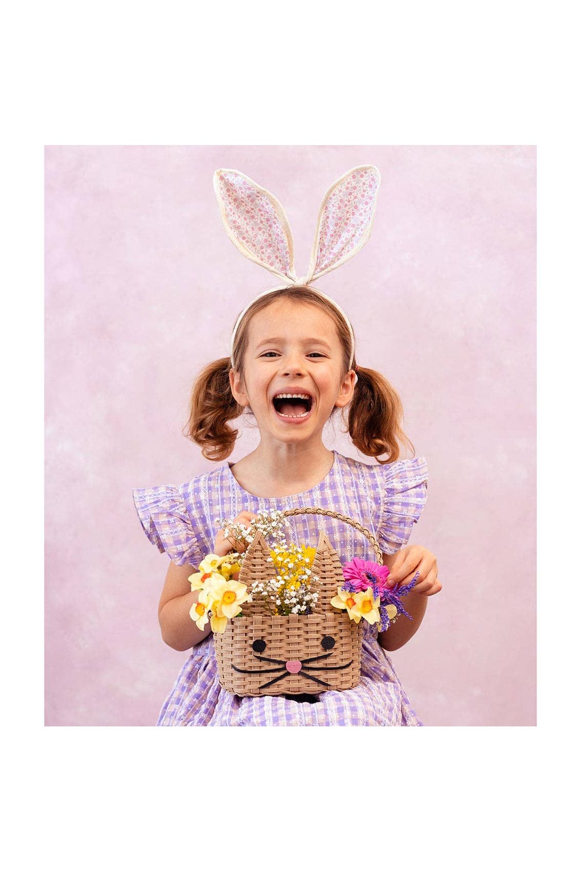 Recycled Paper Bunny Shaped Basket