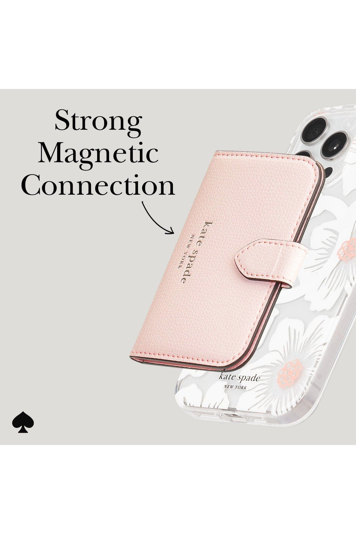 Kate Spade NY Morgan MagSafe Wallet Chalk Pink