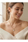 Octavia Scalloped Pendant Necklace