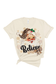 Leopard Santa Believe Rhinestone Graphic Tee