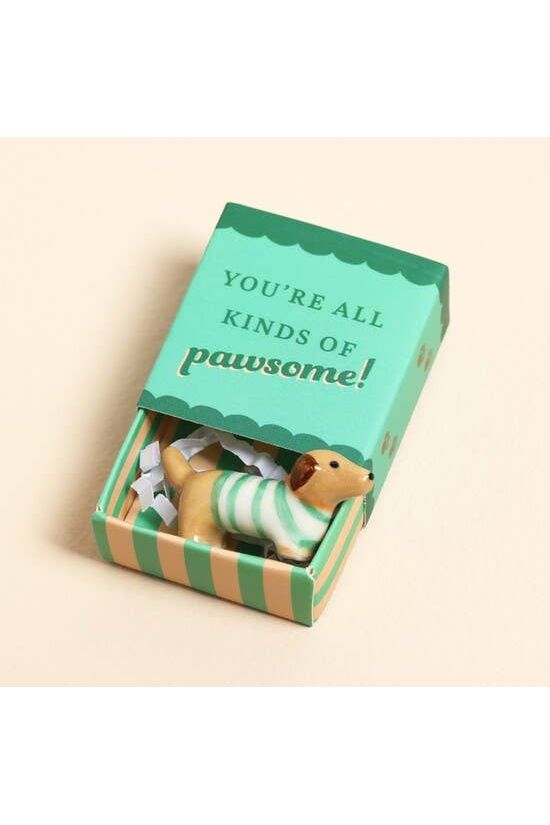 Tiny Matchbox Ceramic Tokens