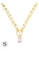 Studio Emerald-Cut Pendant Necklace - 6NGH8BGSIL