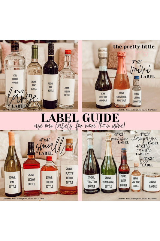 Let's Drink Wine and Judge People Wine Label