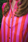 Dana Stripe Print Midi