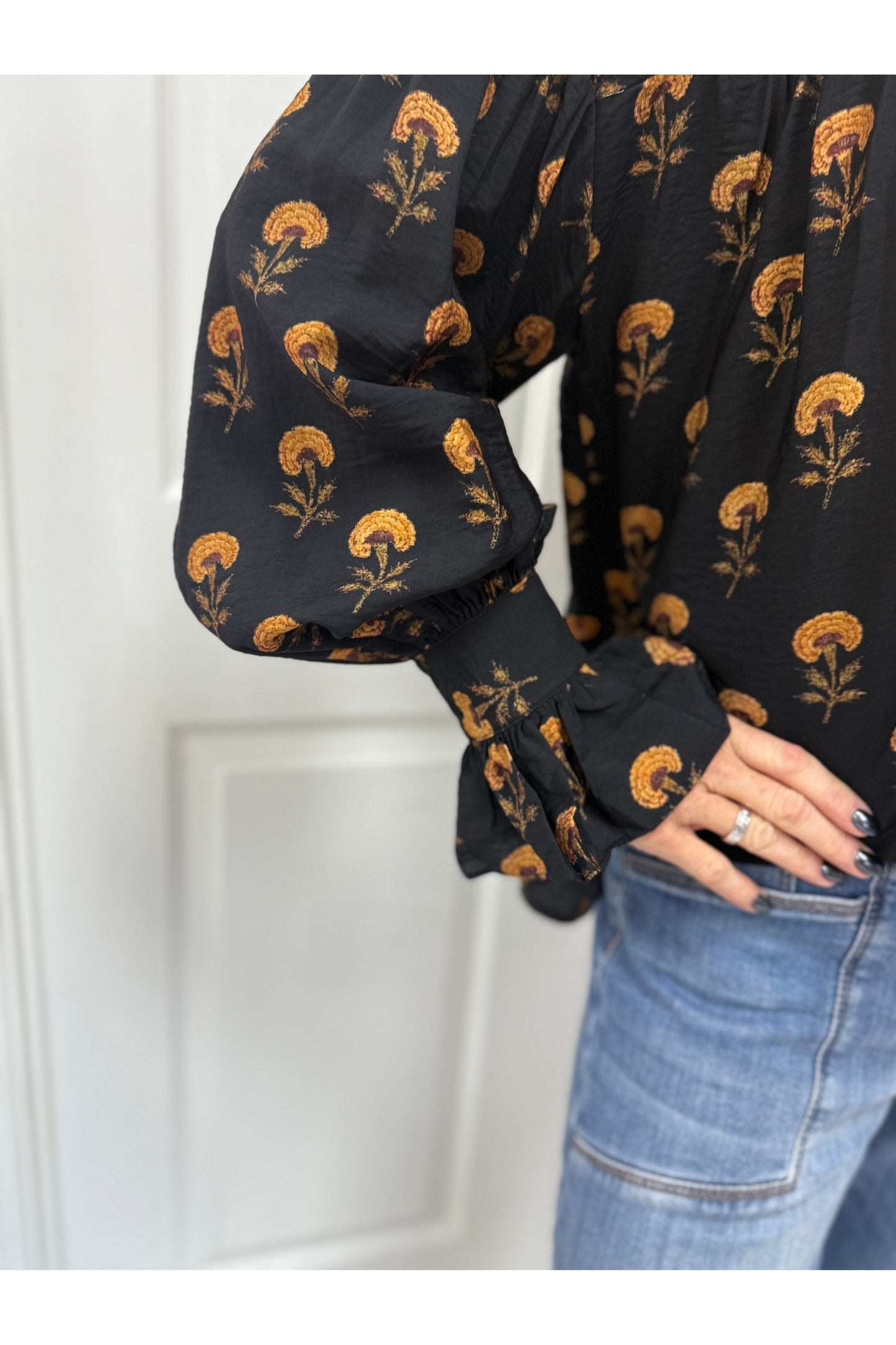 Rachelle Floral Print Button Down