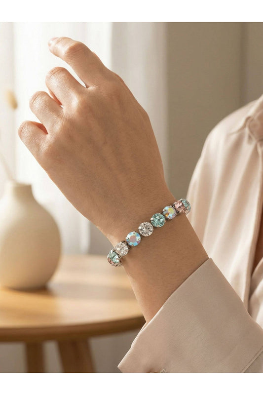 7 inch Sienna Stretch Bracelet - Vibrant