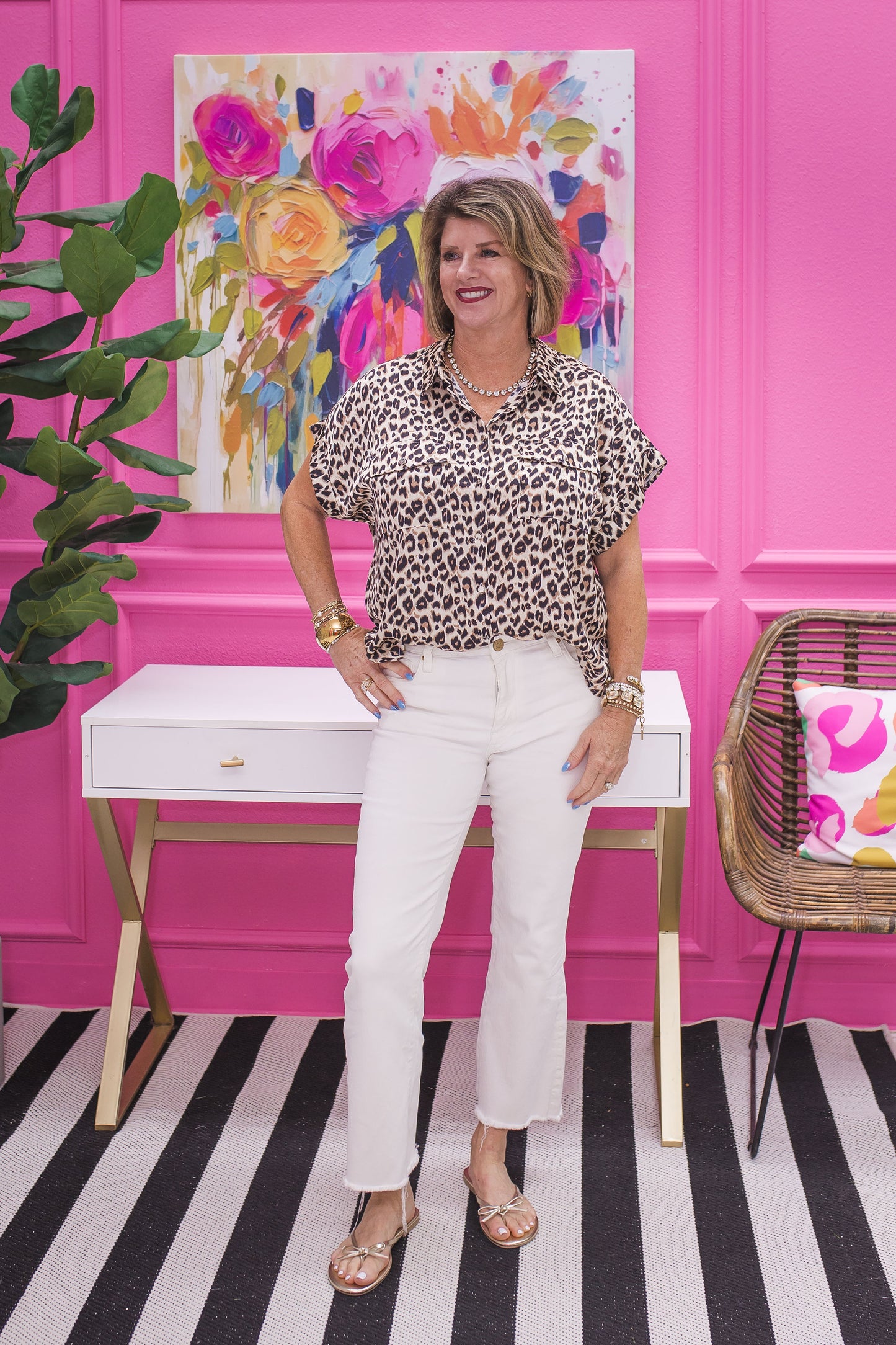 Wild Elegance Blouse