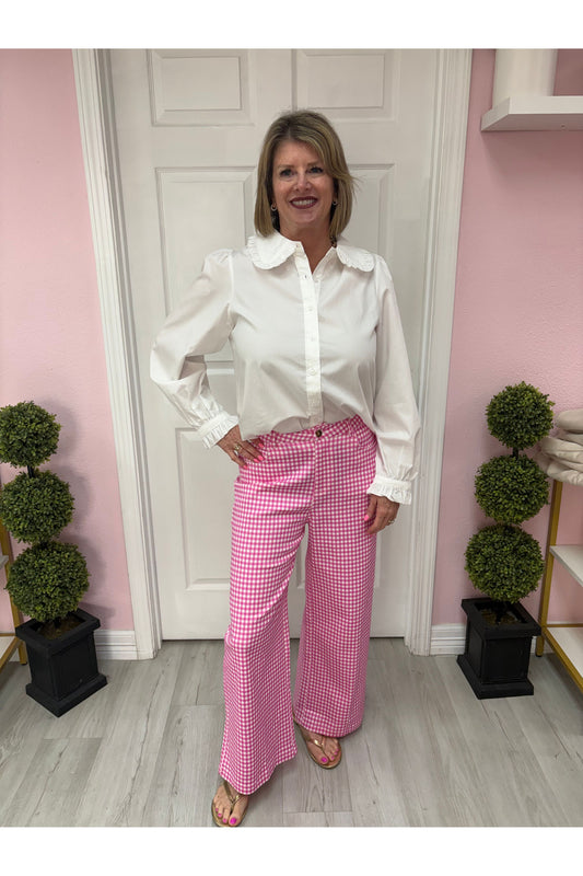 Gianna Gingham Pants