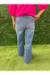 KFK Meg High Rise Wide Leg - Sunny