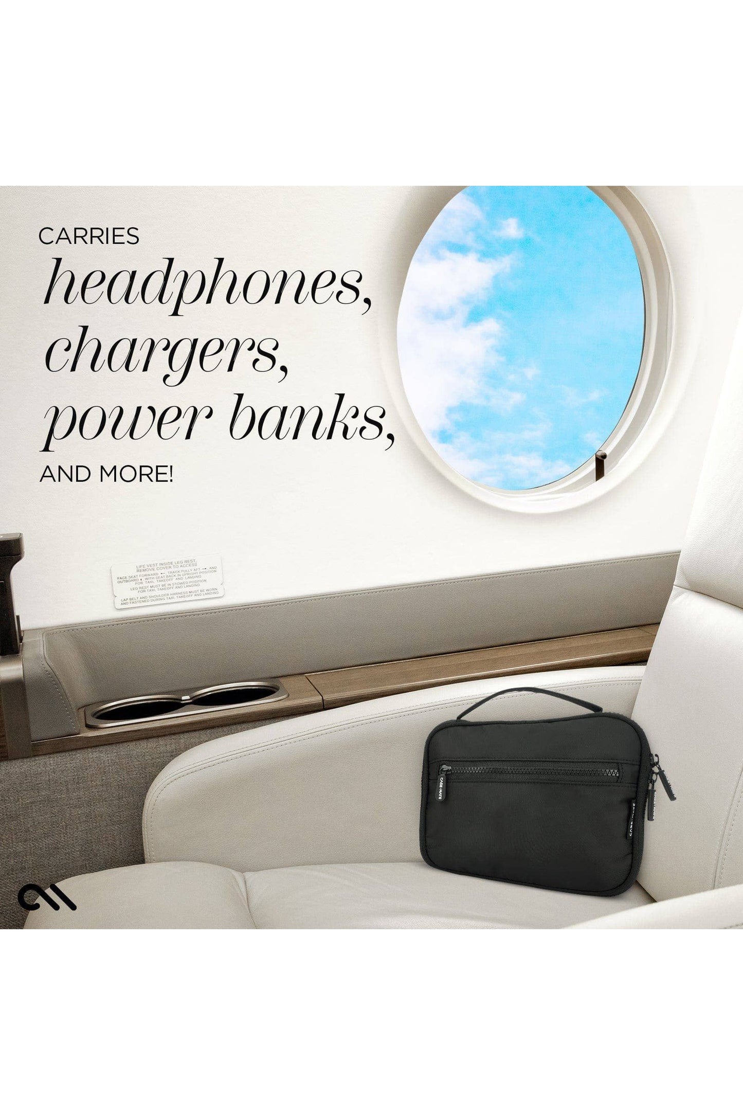 Travel Tech Organizer - Black