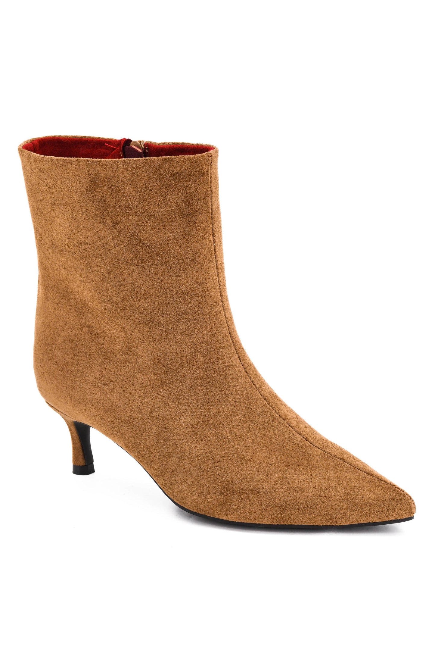 Gold Digger Kitten Heel Bootie