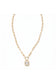 Octavia Scalloped Pendant Necklace