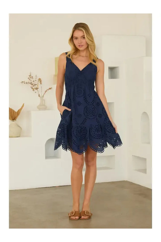 Ivy Eyelet Dress