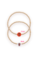 BB Texas Tech Logo Flip Bracelet on Gold