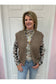 Toggle Button Sweater Vest
