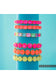 London Stretch Bracelet Pink