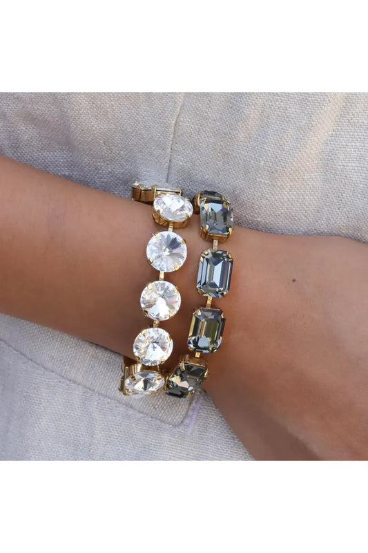 Tova Croatia Bracelet In Gold Clear