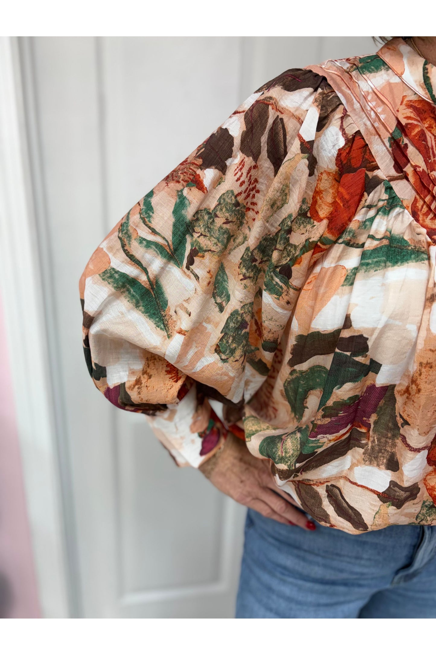 Abby  Floral Printed Blouse