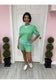 Stripe Spring Shorts Set