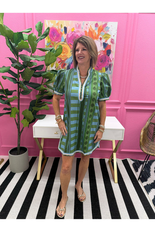 Madonna Patterned Dress