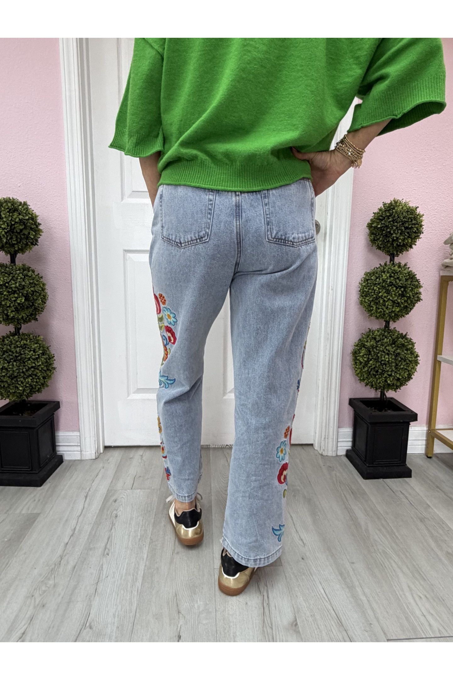 Blooming Time Jeans