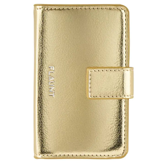 Gold Faux Leather MagSafe Wallet