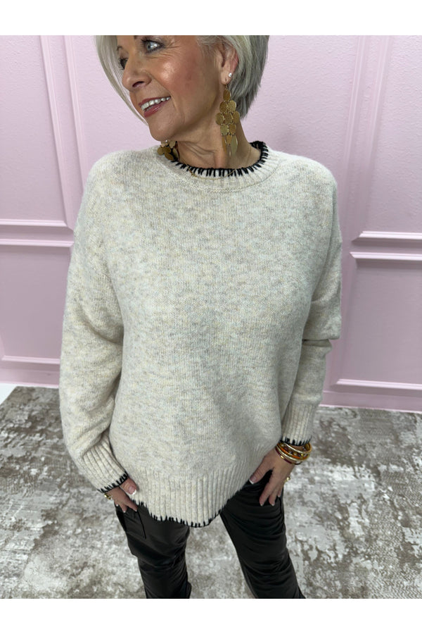 Top Stitch Sweater