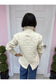 Ivory Mixed Media Jacket