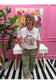 Spooky Ghost Blingy Rhinestone Graphic Tee