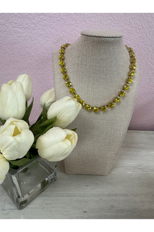 Tova Oakland Necklace - Bright Yellow