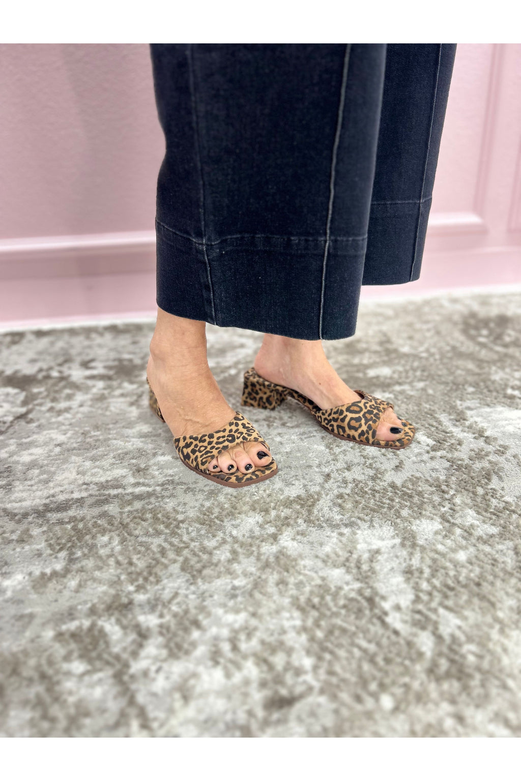 Linda Leopard Heels