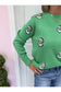 Green Jolly Santa Sweater