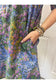 Monet Like Print Mini Dress