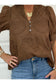 Elaine Embroidered Applique Blouse