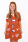 Brianna Cannon Texas Logo Patch Dress