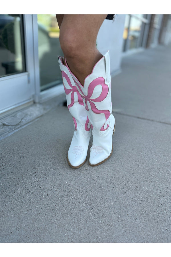 Pretty In Pink Cowgirl Boots