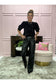 Faux Leather Flare Pants