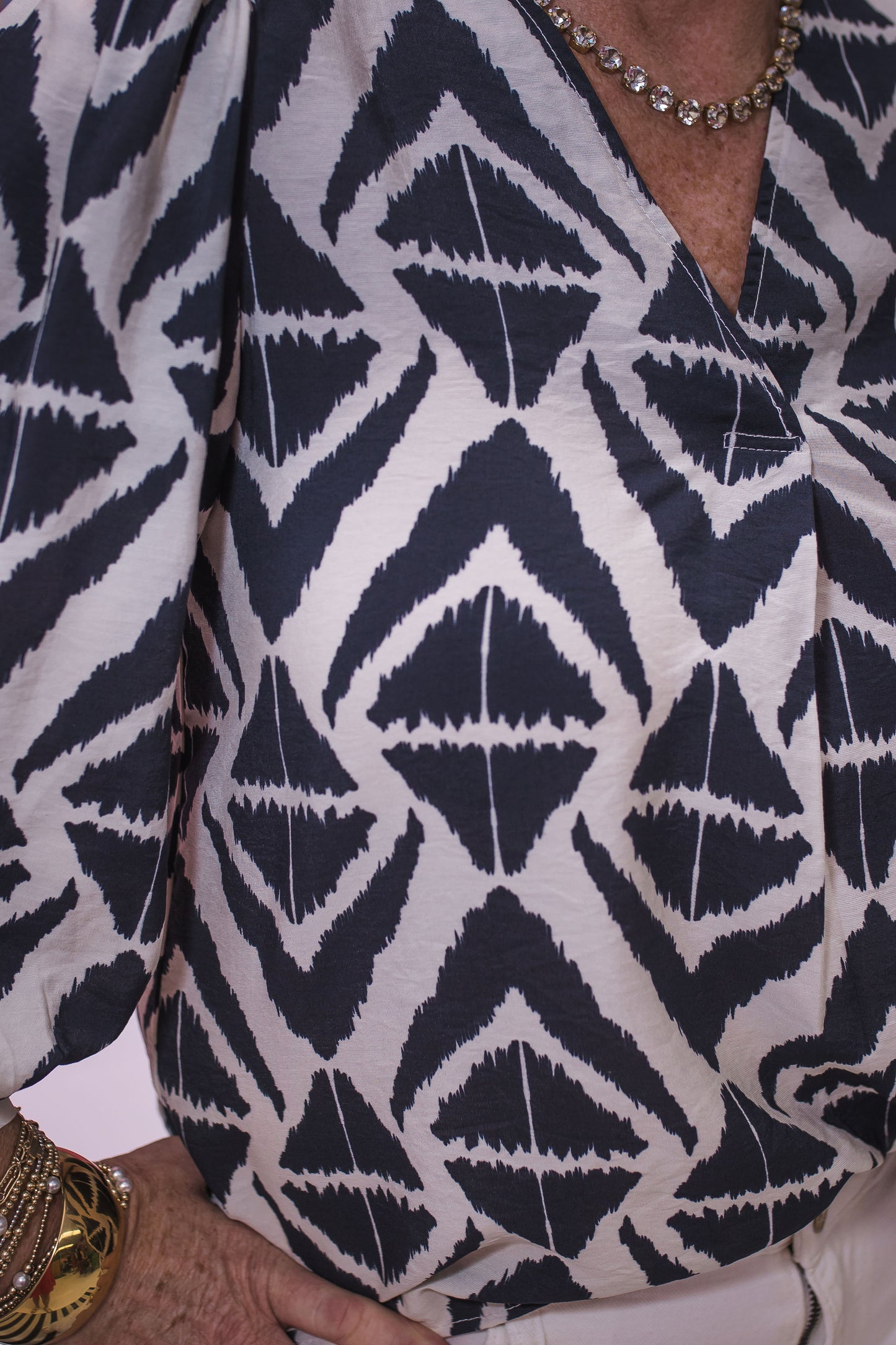 Sloan Bold Print Blouse