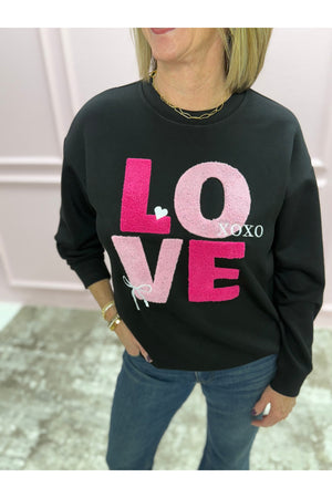 Love Luxe Chenille Pullover