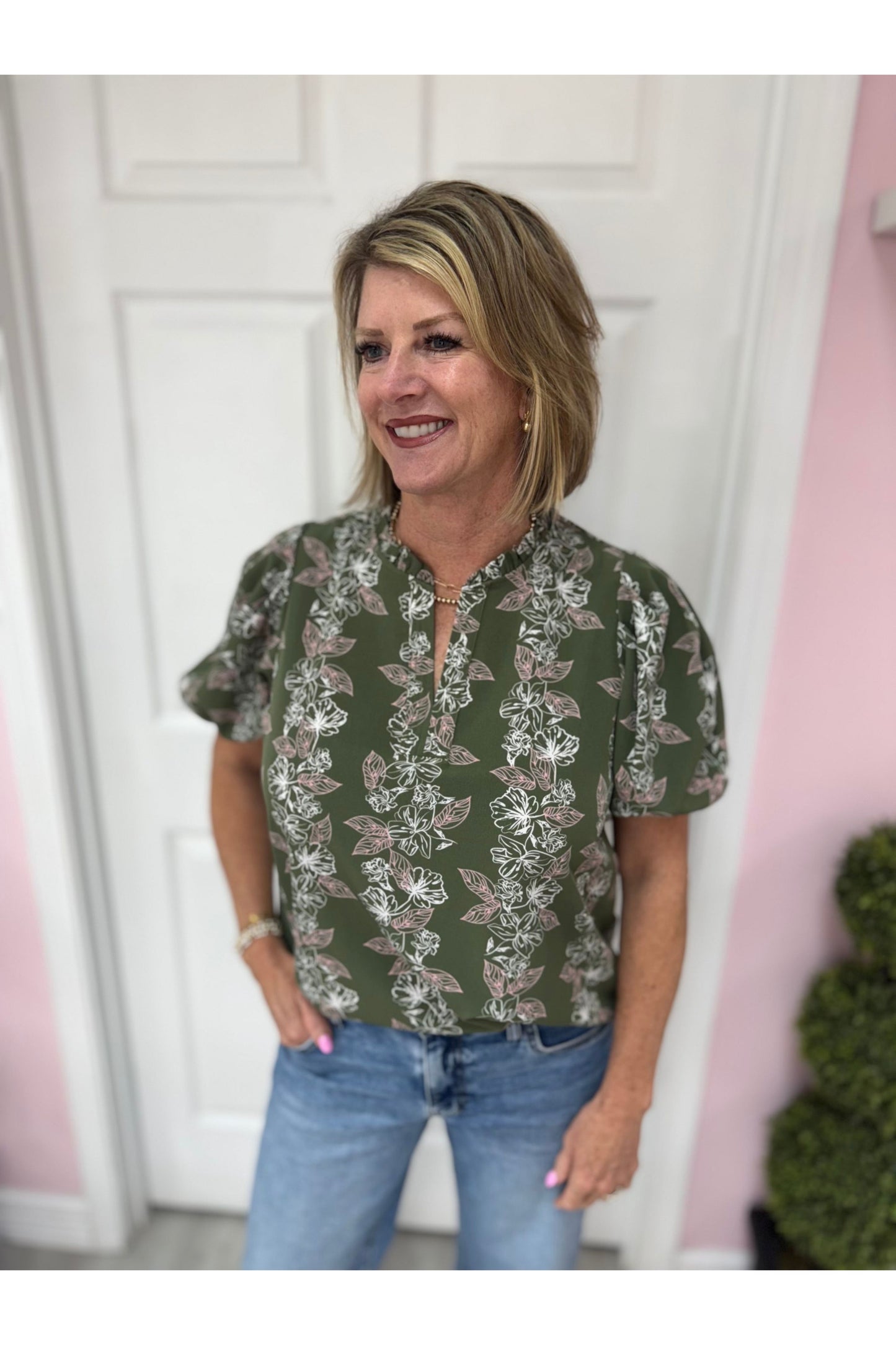 Lainey Secret Garden Blouse