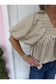 Sarah Striped Dolman Sleeve Blouse