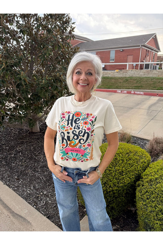 He Is Risen Luke Tee