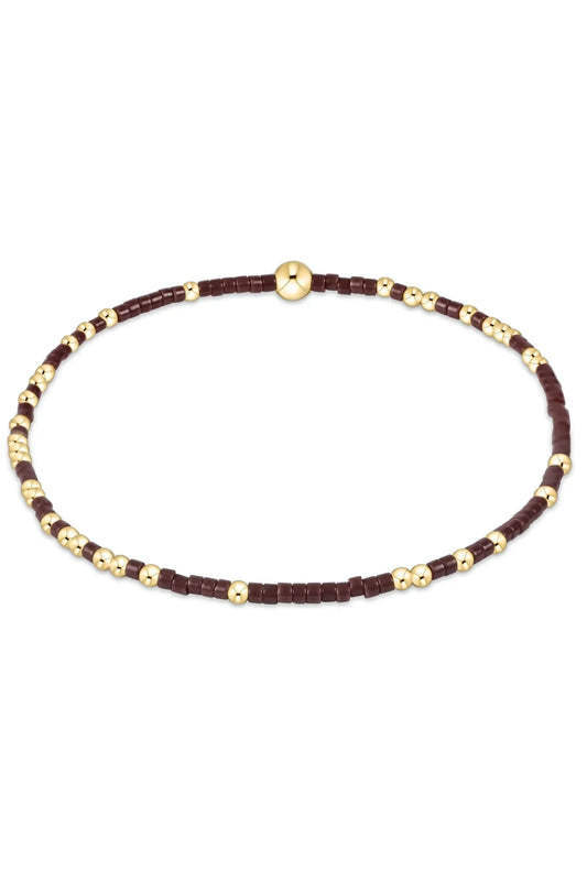 Hope Unwritten Bracelet-Chocolate BHOPUNWCHO