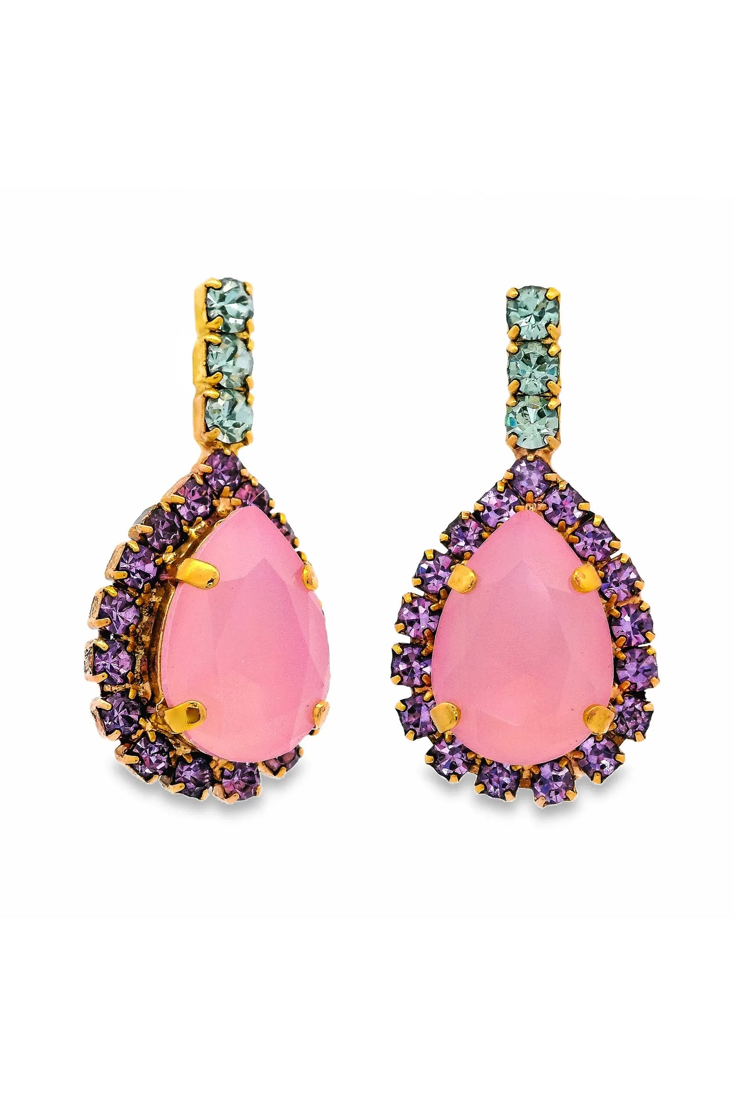 Tova Brent Earrings Petal Pink