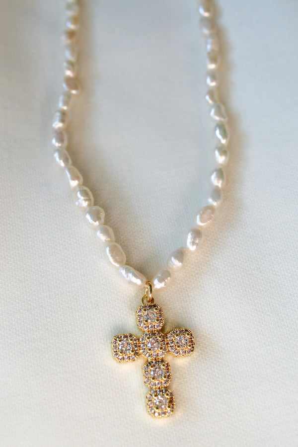 Baldwin Cross Necklace