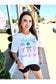 Preppy Pickleball Graphic Tee
