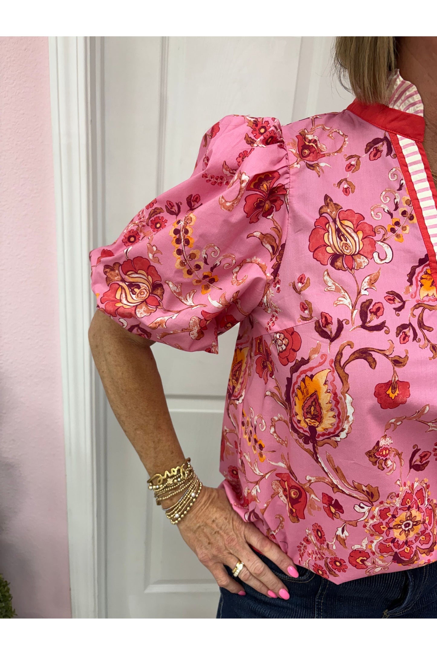 Hattie Botanical Top