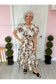 Aureum Sienna Floral Tiered Midi Dress
