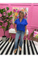 Reagan Drop Shoulder Blouse
